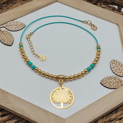 Tree of Life Choker Necklace