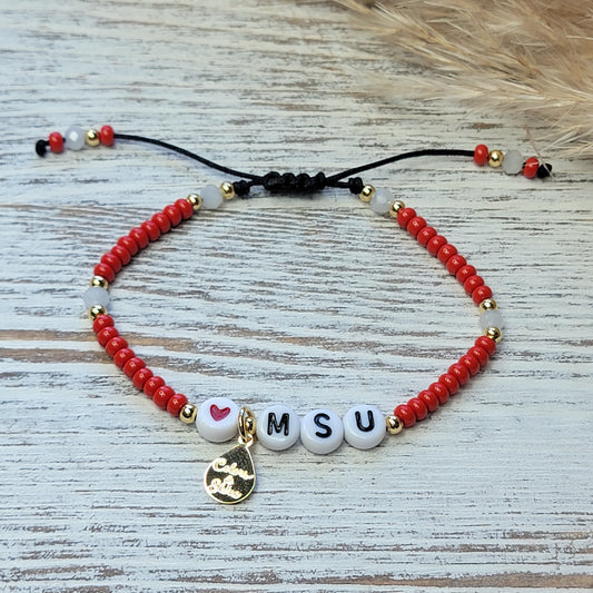 College Bracelet "MSU"