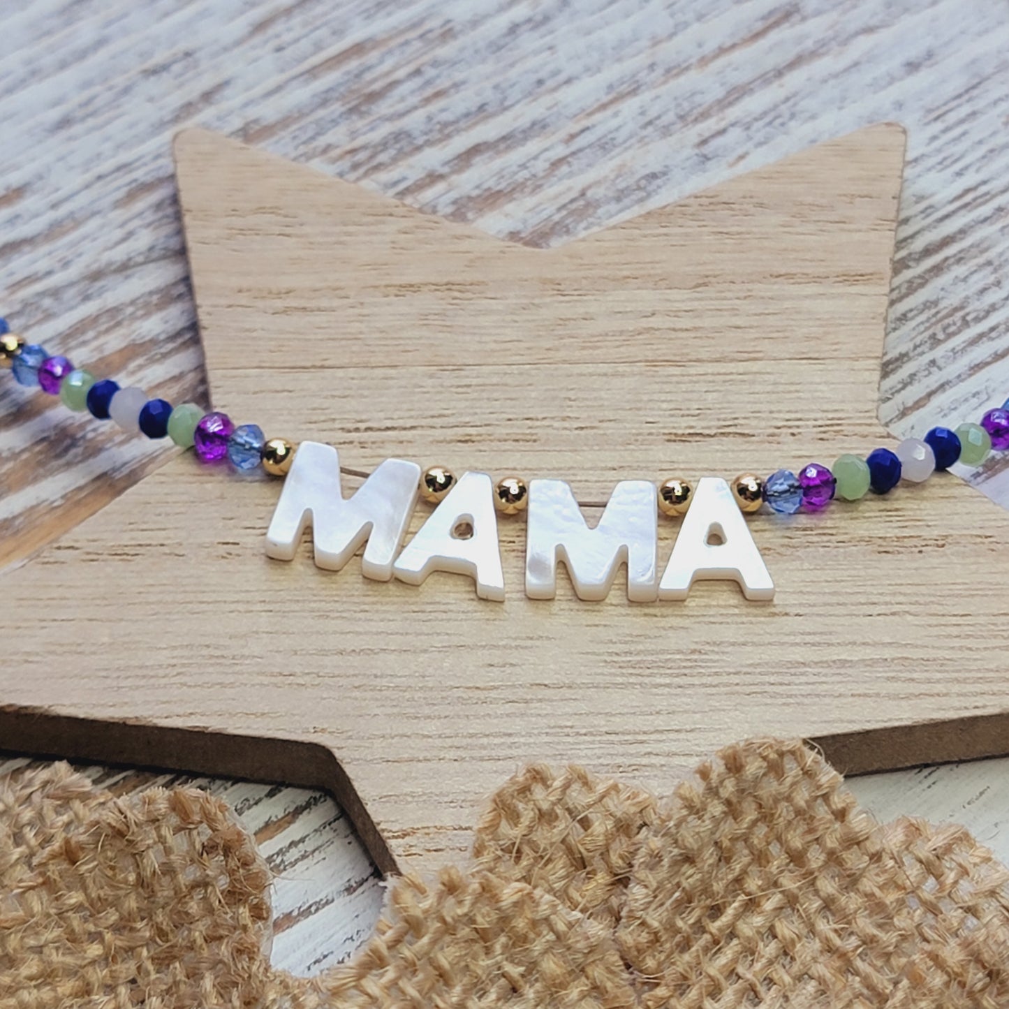 MAMA - Crystal, Nacre & Freshwater Pearls Necklace
